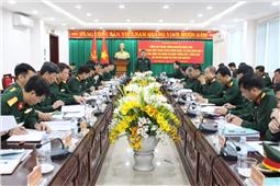 Tư lệnh Quân khu kiểm tra tại Bộ CHQS tỉnh Thái Nguyên